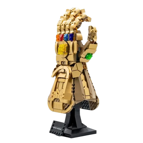 Thanos Manopla do Infinito - Blocos de Montar Marvel