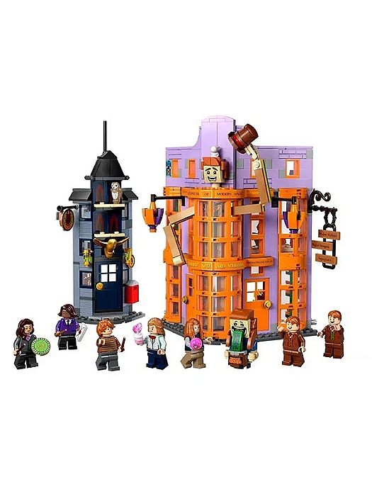 O Beco Diagonal - Gemialidades Weasley - Blocos Harry Potter
