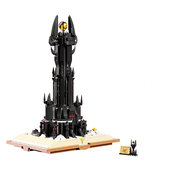 Blocos de Montar Torre Olho de Sauron - O Senhor dos Anéis