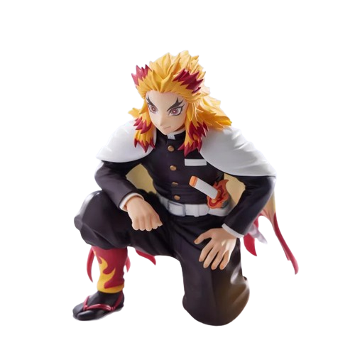 Kyojuro Rengoku Squatting Figure - Demon Slayer Original Sega