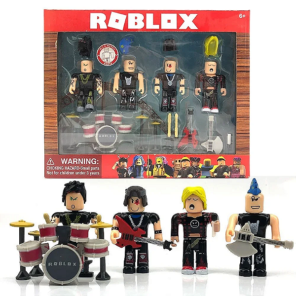 Pack com Bonecos Roblox Full Band - Games