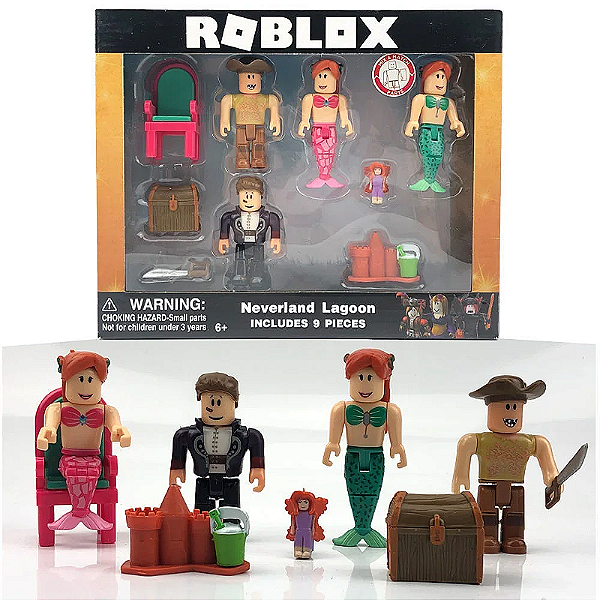 Conjunto Bonecos Roblox Mermaids - Games