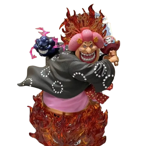 Estátua Big Mom Charlotte Linlin - One Piece com LED