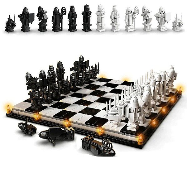 Xadrez Harry Potter - Jogo com 900 Peças