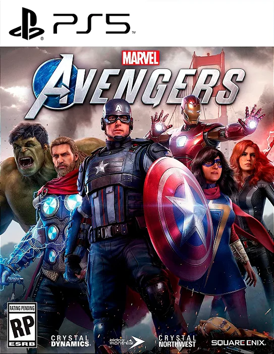 MARVEL AVENGERS - PS5 - MIDIA DIGITAL