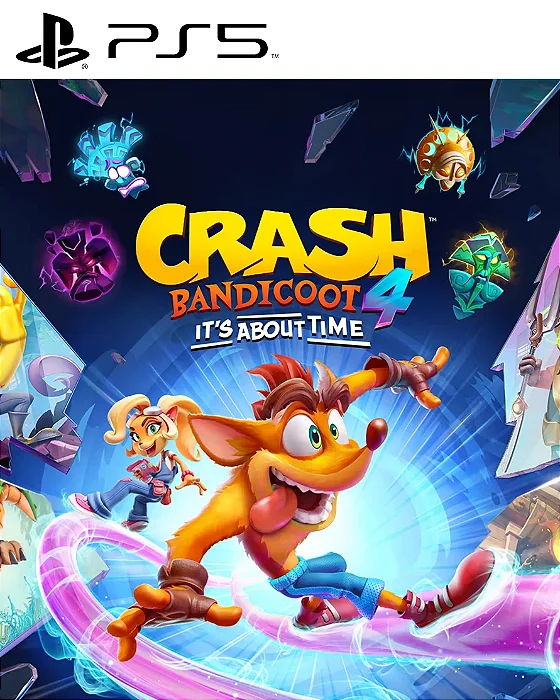 CRASH BANDICOOT 4: IT'S ABOUT TIME - PS5 - MIDIA DIGITAL