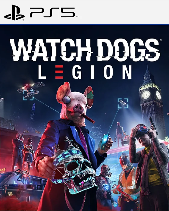 WATCH DOGS LEGION - PS5 - MIDIA DIGITAL