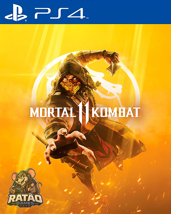 MORTAL KOMBAT 11 - PS4 - MIDIA DIGITAL