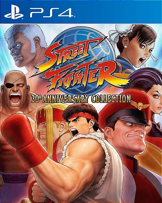 Street Fighter 30th Anniversary Collection - PS4 - MIDIA DIGITAL