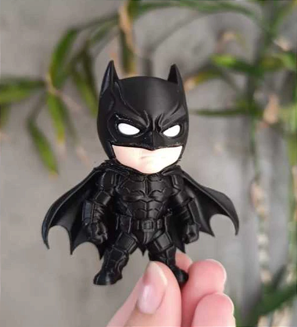 Boneco Batman Chibi - Impressão 3D Premium