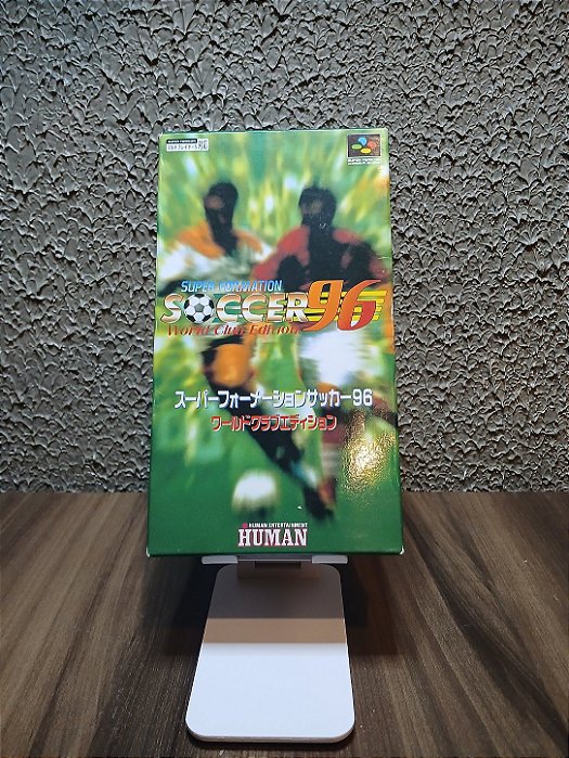 Super Formation Soccer '96: World Club Edition Original Super Nintendo CIB
