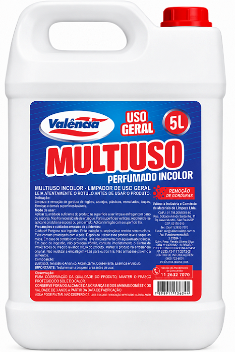MULTIUSO INCOLOR 5L - VALÊNCIA