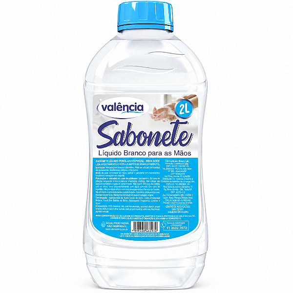 SABONETE BRANCO PEROLADO 2L - VALÊNCIA