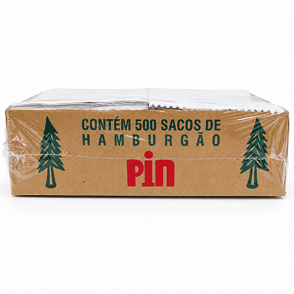 SC. HAMBURGAO 18,5X12,5CM 500UN PAPÉIS PIN