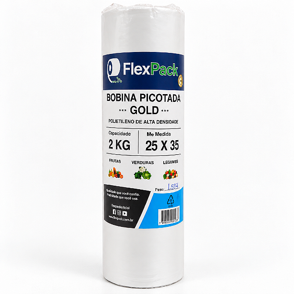 BOBINA PICOTADA GOLD 25 x 35 2KG