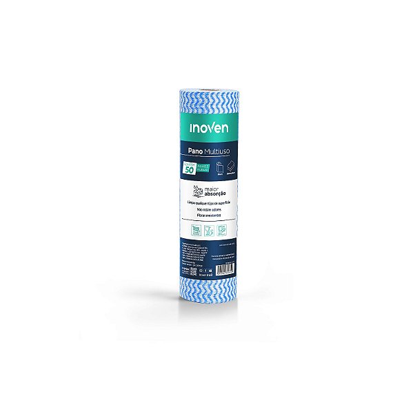 ROLO 28X50M AZUL UN - INOVEN