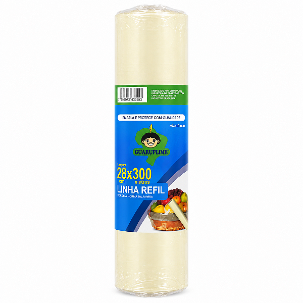 FILM PVC REFIL 28 CM X 300 M - GUARUFILME