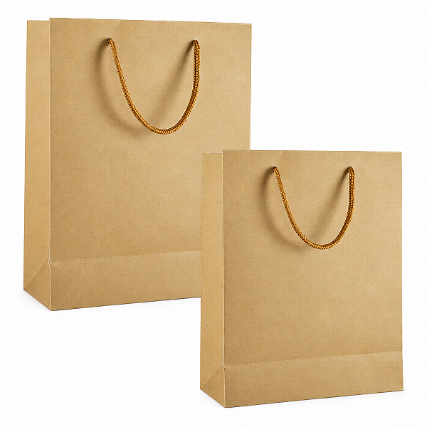 SACOLA KRAFT 8X10X4 10UN - KIT