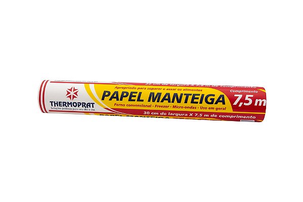 PAPEL MANTEIGA 30 X 7,5 - THERMOPRAT
