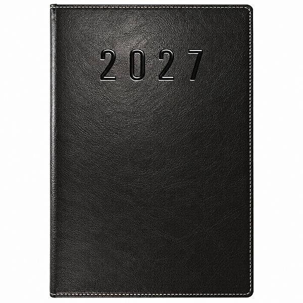AGENDA EXECUTIVO 138X200MM PRETA - KIT