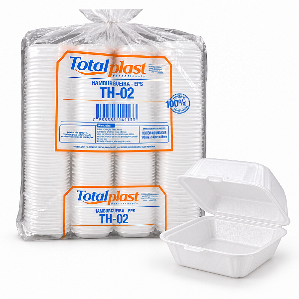 HAMBURGUEIRA H-02 ISOP BR 400UN-TOTALPLAST