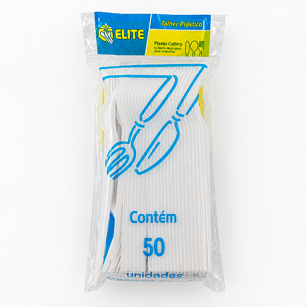 GARFO SOBREMESA BRANCO C/50UN - ELITE