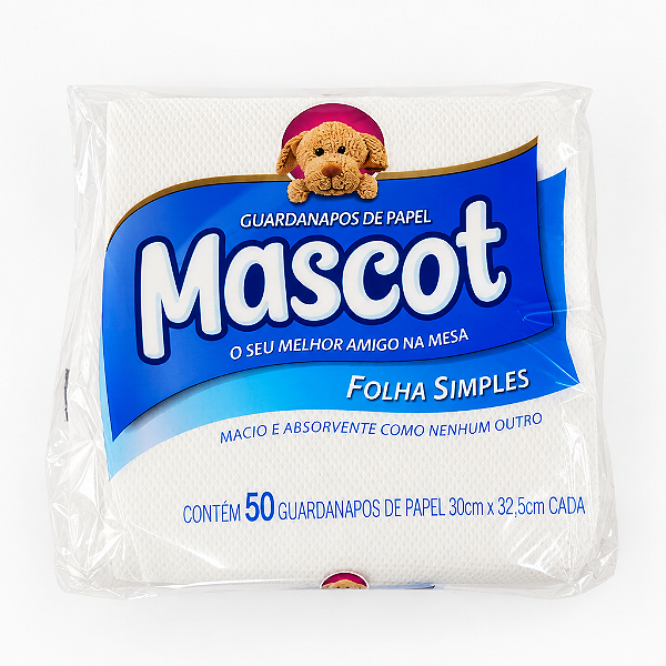 GUARDANAPO MESA GD 32,5X30 C/50UN-MASCOT