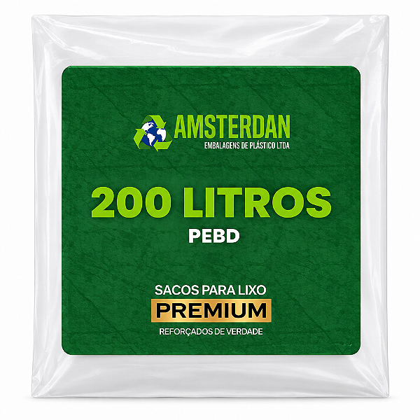 SACO LIXO REFOR LEITOSO 200 LITROS 5KG-AMSTERDAN