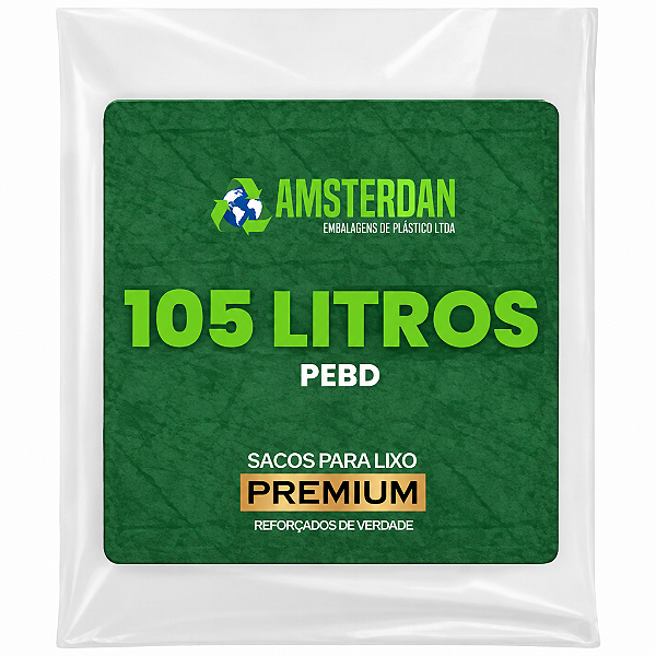 SACO LIXO REFOR LEITOSO 105 LITROS 5KG-AMSTERDAN