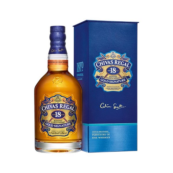 Whisky Chivas Regal 18 Anos 750ml