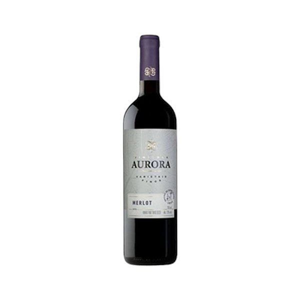 Vinho Aurora Fino Merlot Tinto Seco 750ml