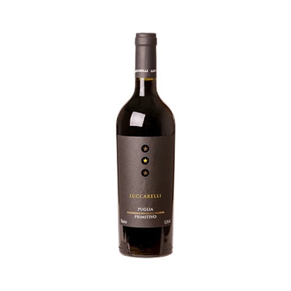Vinho Luccarelli Puglia Primitivo Tinto Meio Seco 750ml