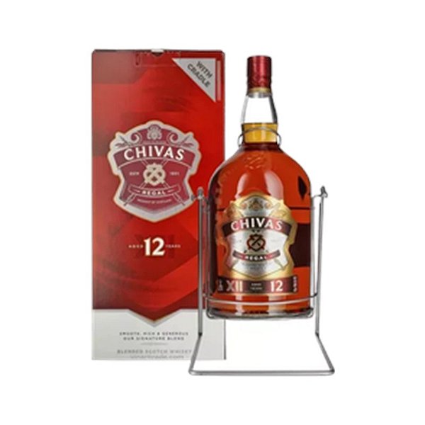Whisky Chivas Regal 12 Anos Magnum 4,5L