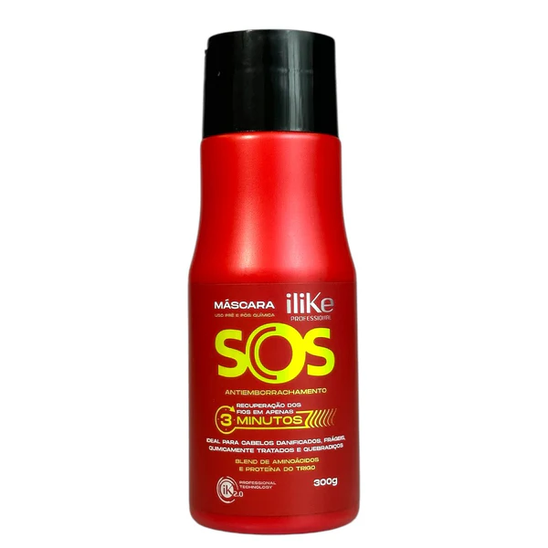 iLike Mascara SOS Antiemborrachamento  - 300ml