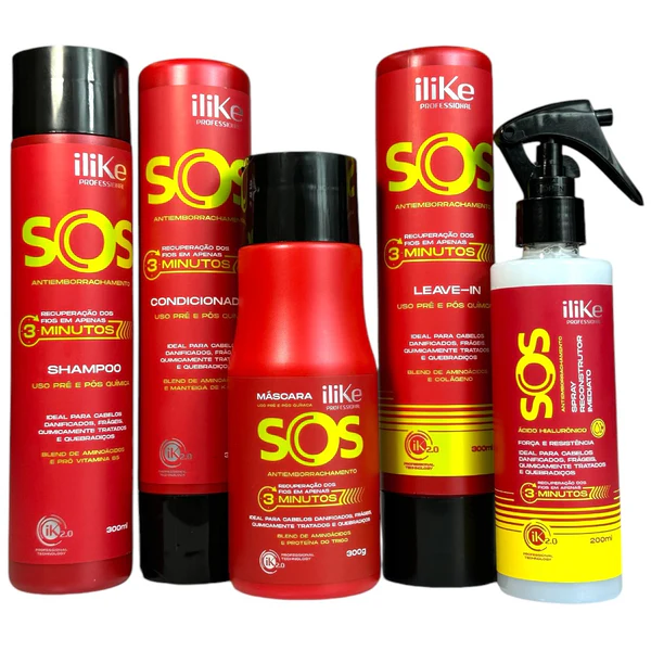 Ilike Sos Antiemborrachamento Kit - 5 produtos