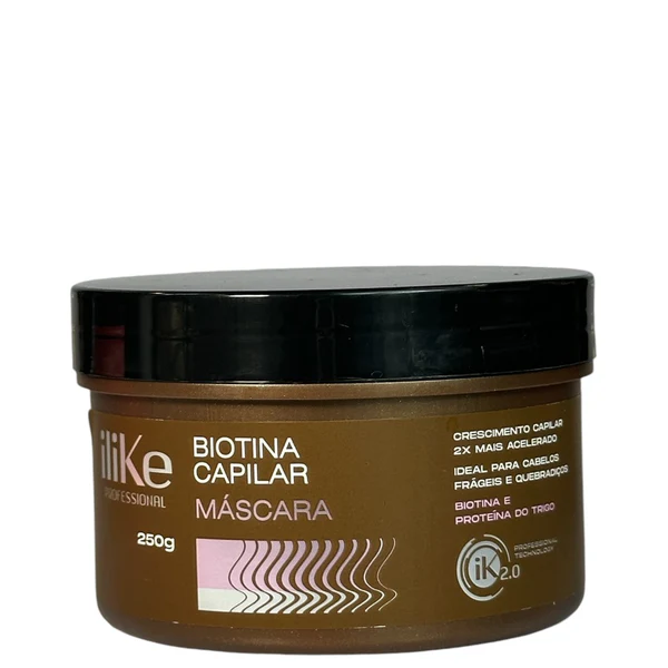 iLike Biotina Capilar Máscara - 250g