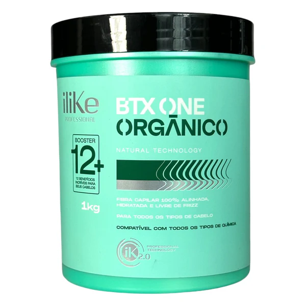 Ilike Btox Orgânico Sem Formol - 1kg