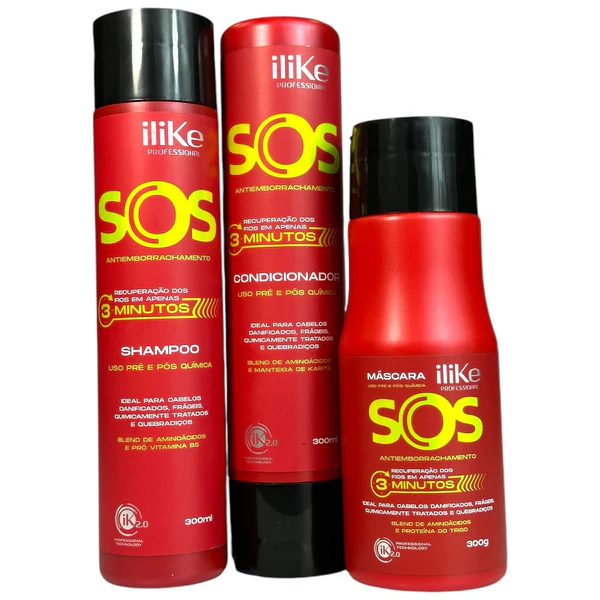 iLike SOS Antiemborrachamento Kit - 03 Produtos