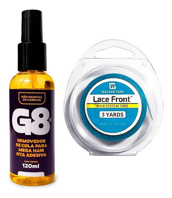 Removedor G8 120 Ml +fita Adesiva Walter Tape 3yards 12mm
