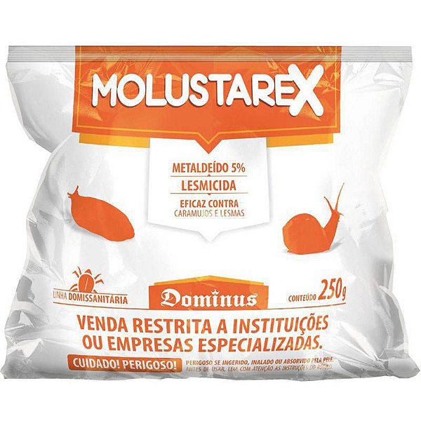 ISCA CARAMUJO/LESMA MOLUSTAREX 250 GRS DOMINUS(E) -  REF 28563