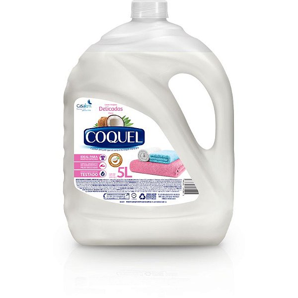 COQUEL LAVA ROUPAS LIQUIDO COCO 05 LTS