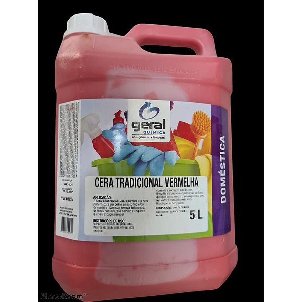 GERAL CERA TRADICIONAL VERMELHA 05 LITROS