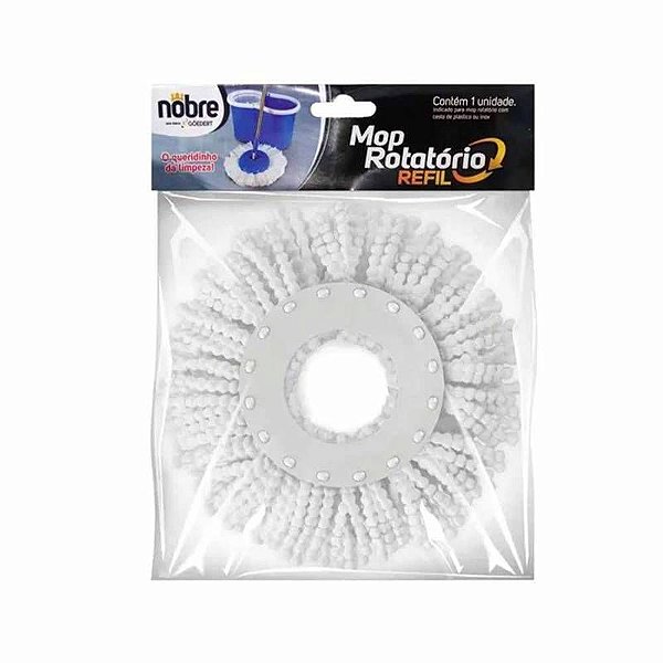NOBRE REFIL MICROFIBRA PARA MOP ROTATORIO - REF 41411, 36876,59125