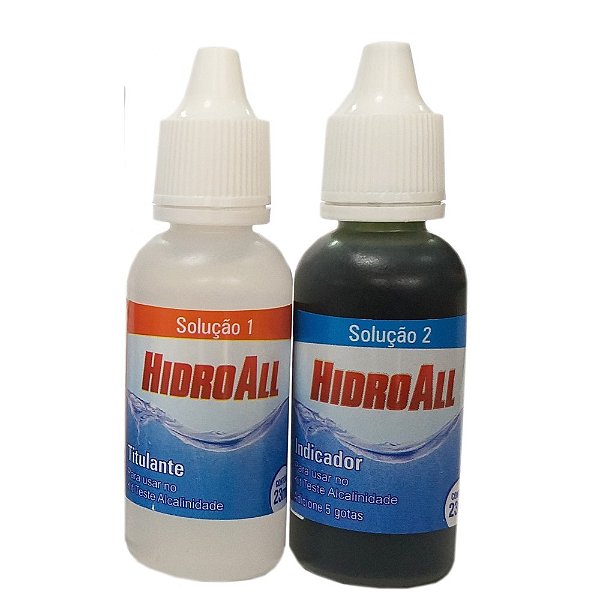HIDROALL REAGENTE ALCALINIDADE - SOLUÇÃO 02 - 23 ML