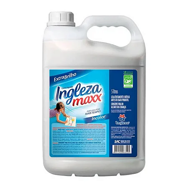 INGLEZA CERA MAX INCOLOR 05 LITROS