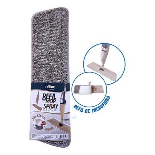 NOBRE REFIL MICROFIBRA PARA MOP SPRAY ELEGANCE(38918) LJQ-005