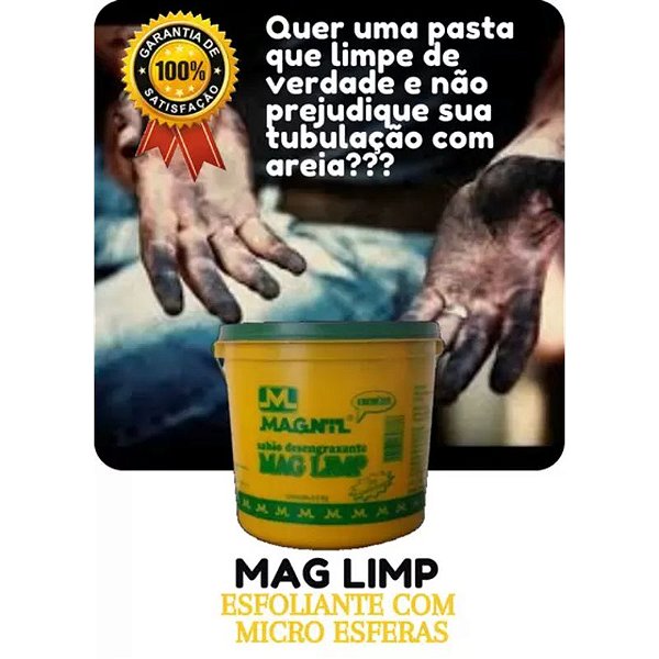 SABAO PASTOSO DESENGRAXANTE MAG LIMP BRANCA 400 GRAMAS