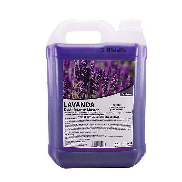 DESINFETANTE MASTER LAVANDA CHEMISCH 05 LITROS