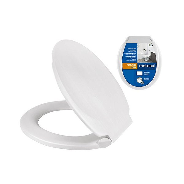 ASSENTO SANITARIO BRANCO LOFT METASUL