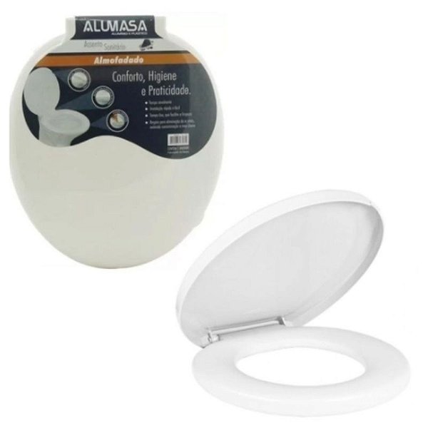 ASSENTO SANITARIO BRANCO ALMOF. ALUMASA